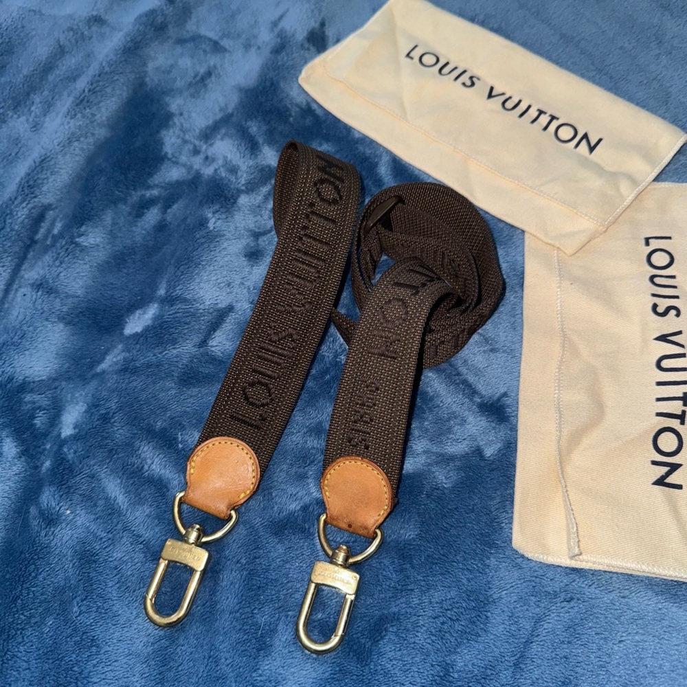 Louis Vuitton nylon crossbody strap
